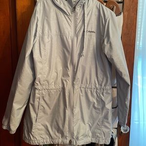 Columbia womens rain coat size M